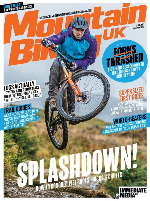 Cover image for Mountain Biking UK: Jan 01 2022